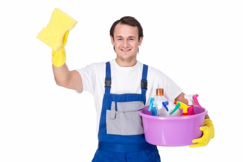 Sanitized workplace area demonstrating high standards in commercial cleaning