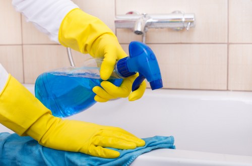 Bromley cleaning team refreshing a busy household interior