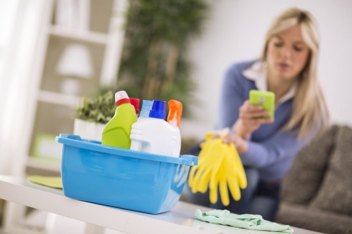 Spotless Airbnb kitchen ready for guest check-in